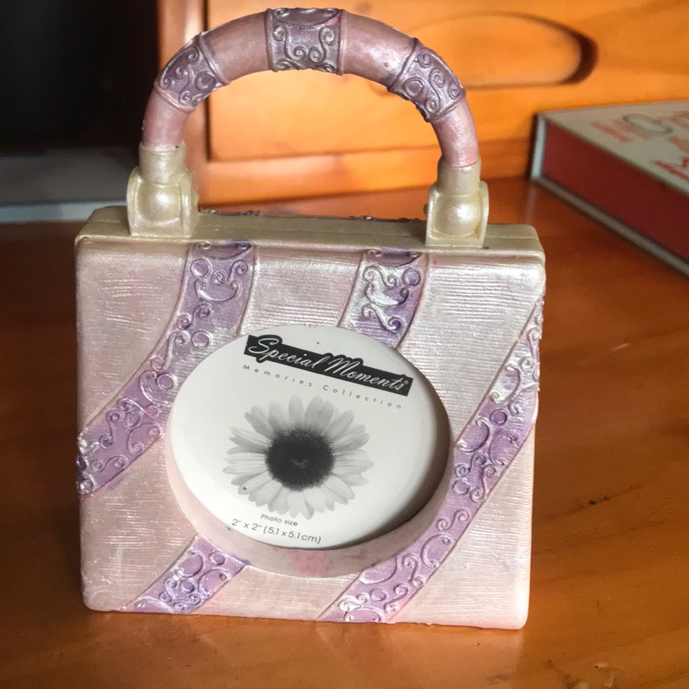 Purse picture frame